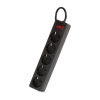 Сетевой фильтр 10А, 2 200 Вт, 5 розеток, длина 5,0 м, черный (SBSP-50-K)/35 Smartbuy One