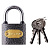 Замок 38 мм х 33 мм, диаметр дужки 5.5 мм, 3 ключа, Smartbuy PRO TOOLS (SBT-PRO-LK-3833)